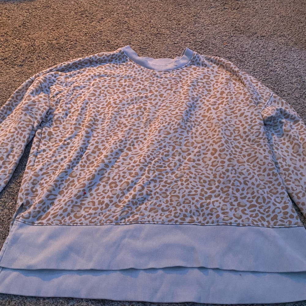 Leopard Print Sweater